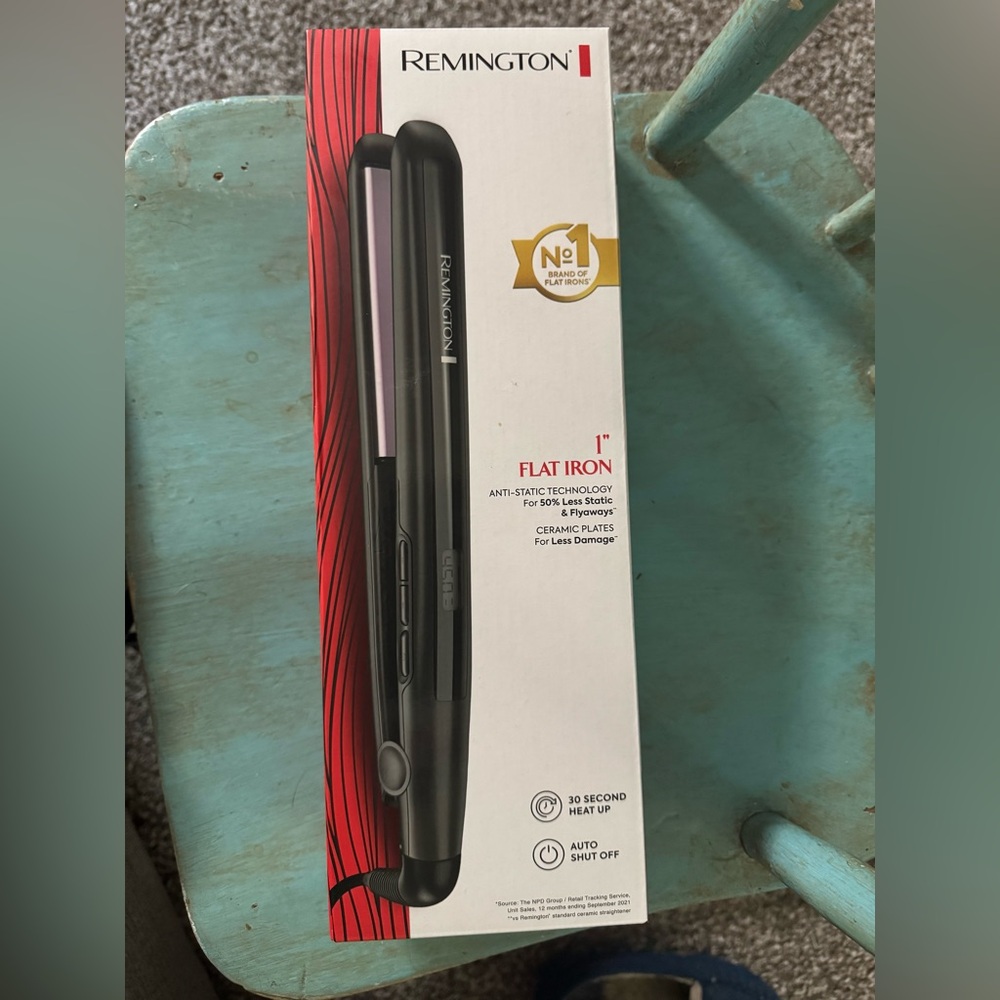 Remington 1” Flat Iron Anti-Static